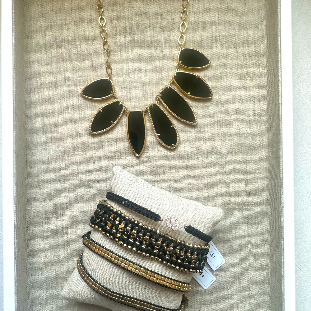 Stella & Dot Necklace & Bracelet Bundle, 150 value!